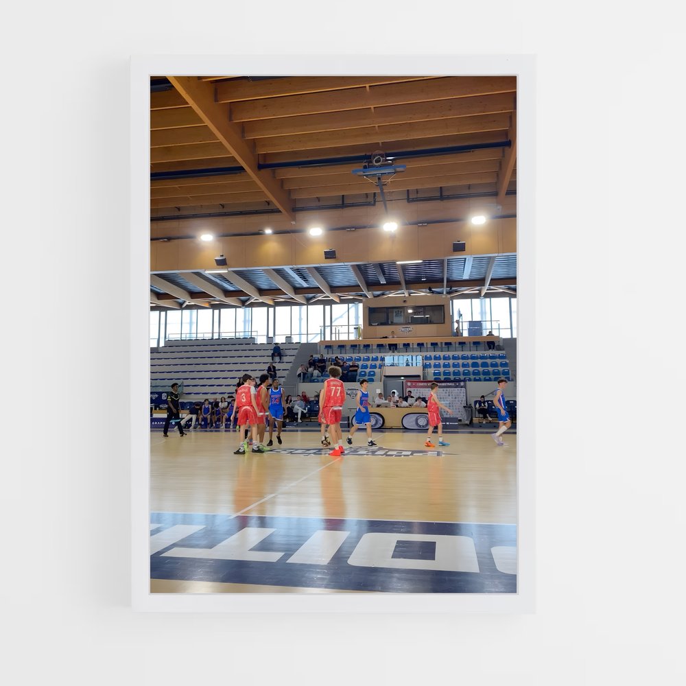 Poster Dunk en Fusion – affiche Basketball (vue 3)